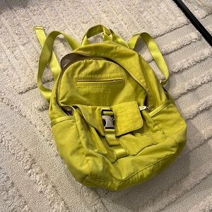 Kipling neon green yellow bag